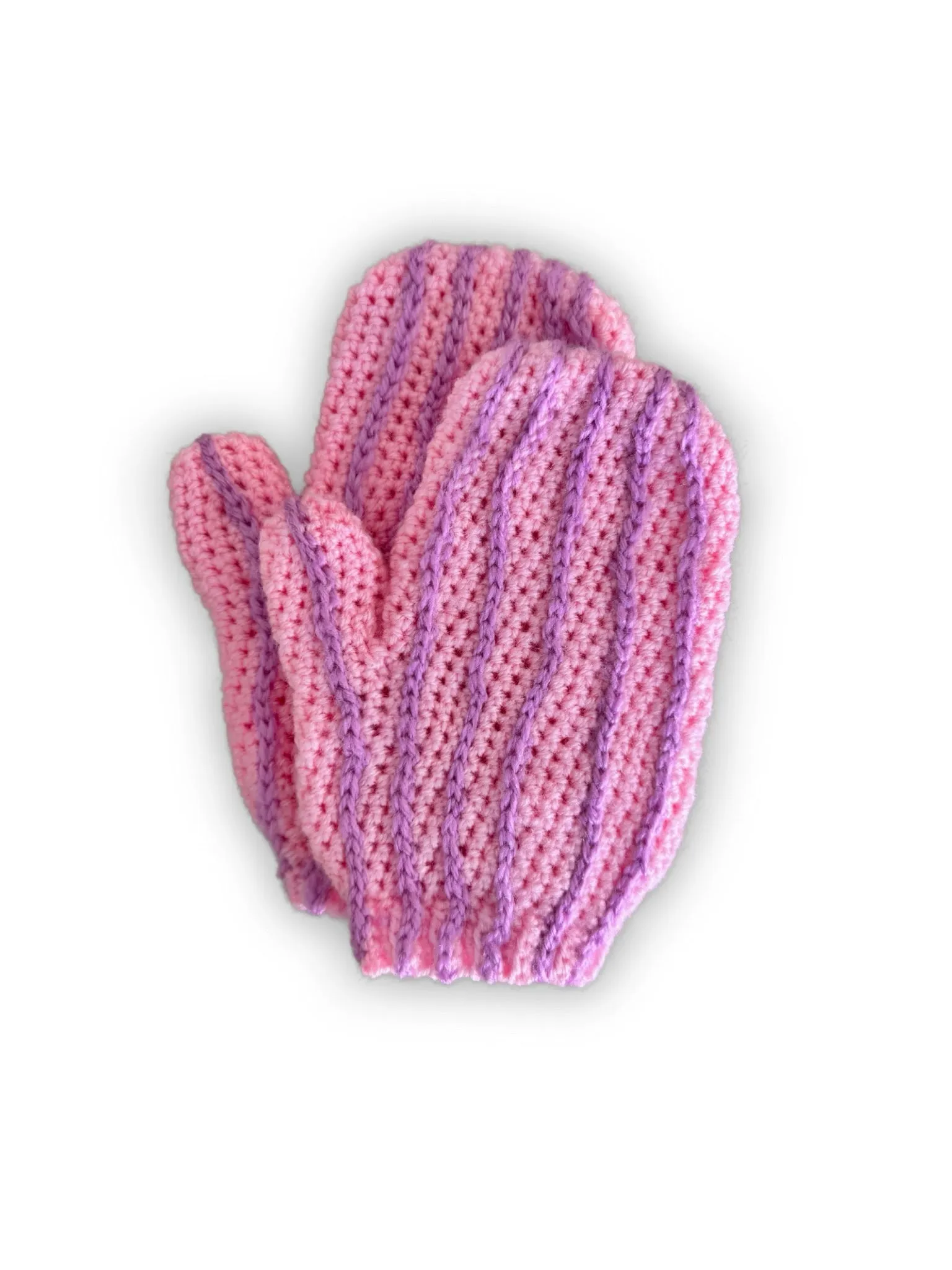 Wavy Beanie   Mittens Crochet Pattern